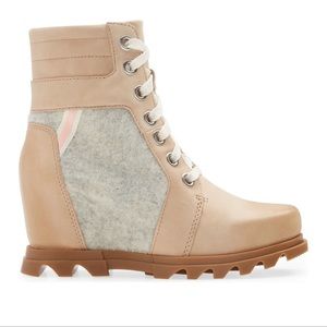Sorel Joan of Arctic Ill wedge Lexie booties NEW